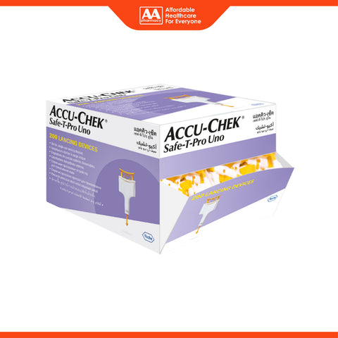 Accu-Chek Safe-T-Pro Uno Lancing Device 200's