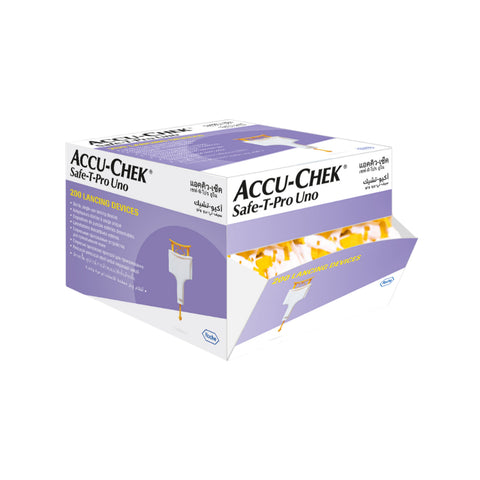 Accu-Chek Safe-T-Pro Uno Lancing Device 200's