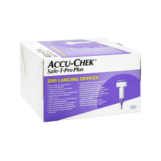 Accu-Chek Safe-T-Pro Plus Lancing Device 200's