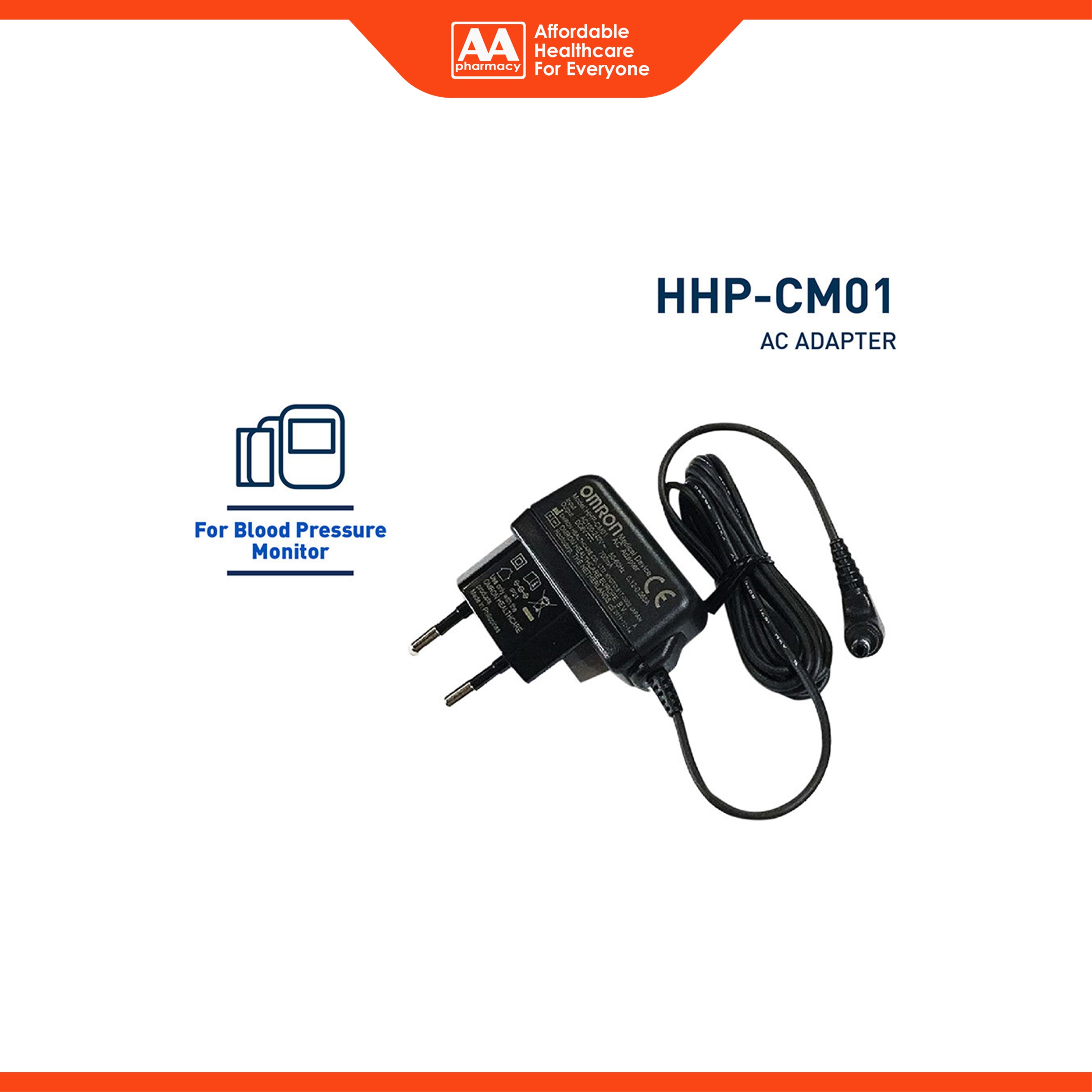 Omron AC Adapter (Model: HHP-CM01)