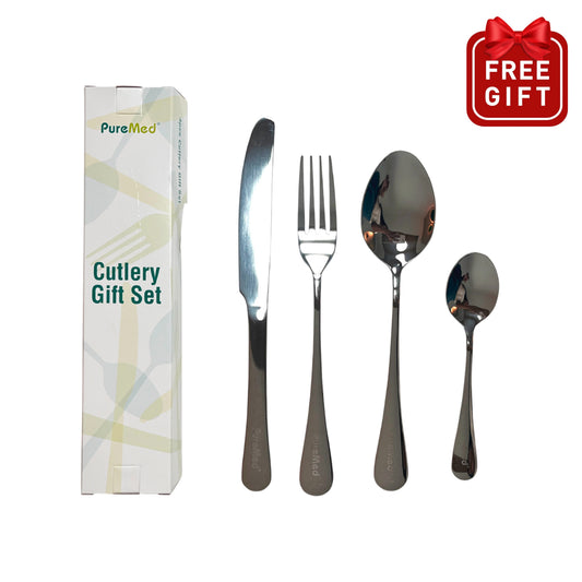 [NOT FOR SALE] AA FG: PureMed 4pcs Cutlery Gift Set