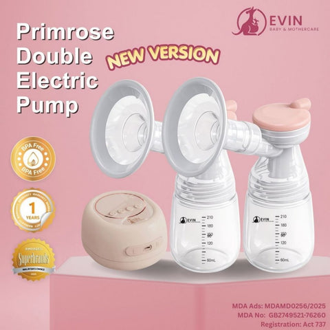 Evin Primrose Electric Double Breast Pump [1 Year Warranty]