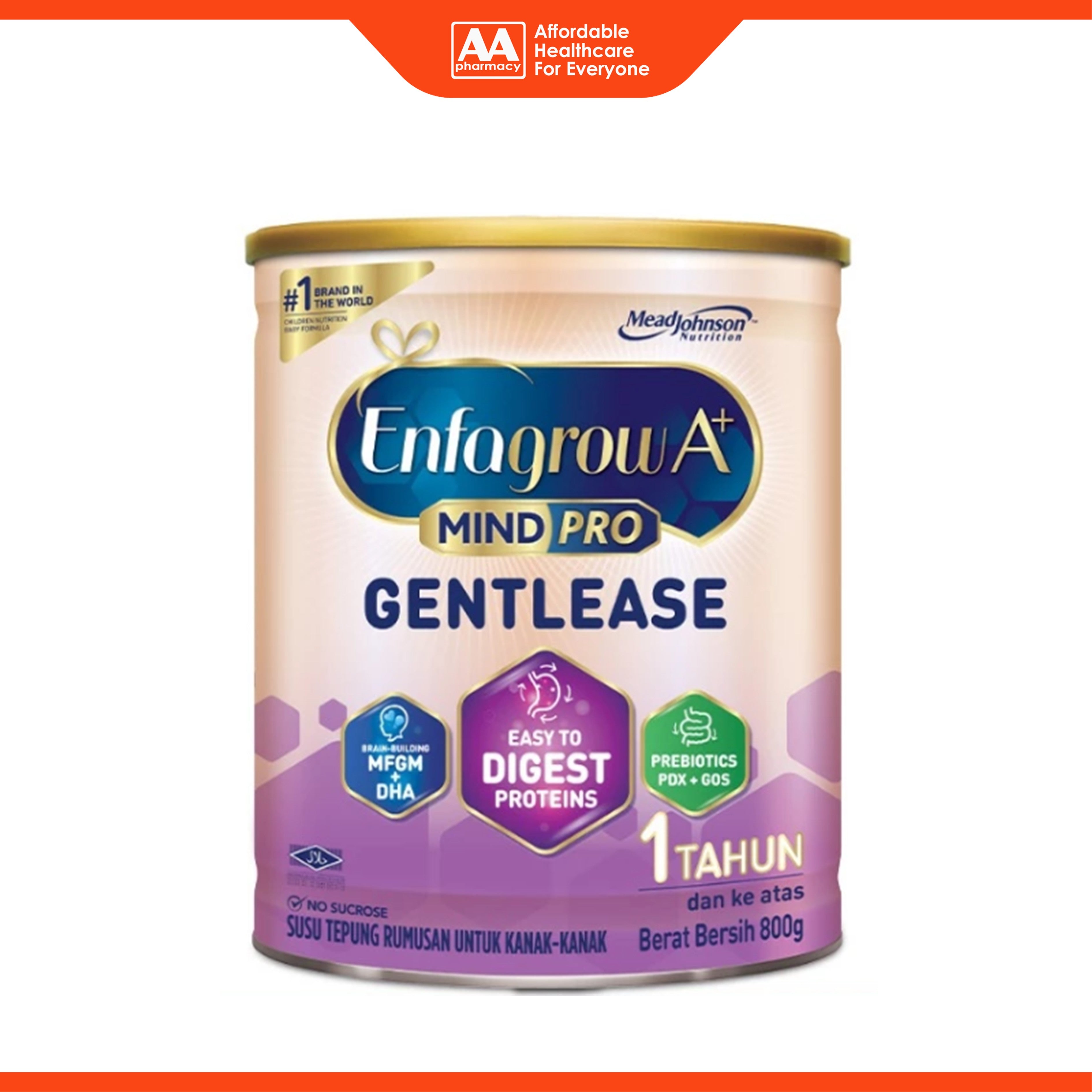 Enfagrow A+ MindPro Gentlease Step 3 800g (For Children 1+ Years)