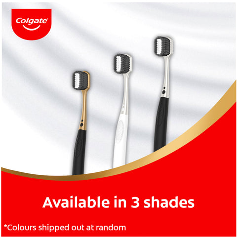 Colgate Toothbrush (Gentle Easy Comfort, Charcoal Spiral, Ultra Soft) 1's