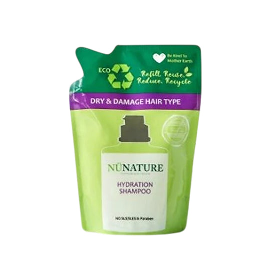 Nunature Shampoo Refill Pack 400mL (Hydration)