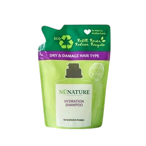 Nunature Shampoo Refill Pack 400mL (Hydration)