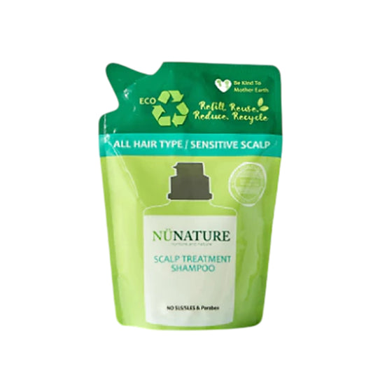 Nunature Shampoo Refill Pack 400mL (Scalp Treatment)