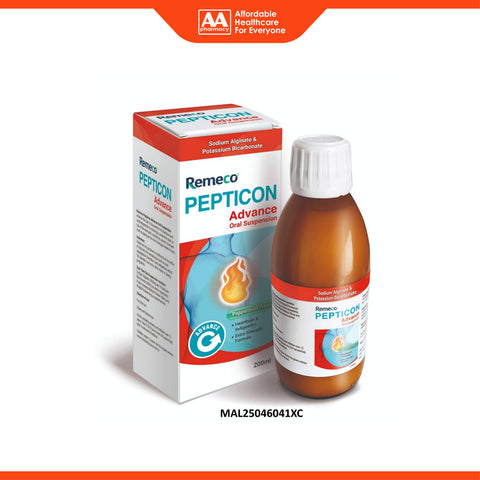 Remeco Pepticon Advance Oral Suspension (Peppermint Flavour) 200mL