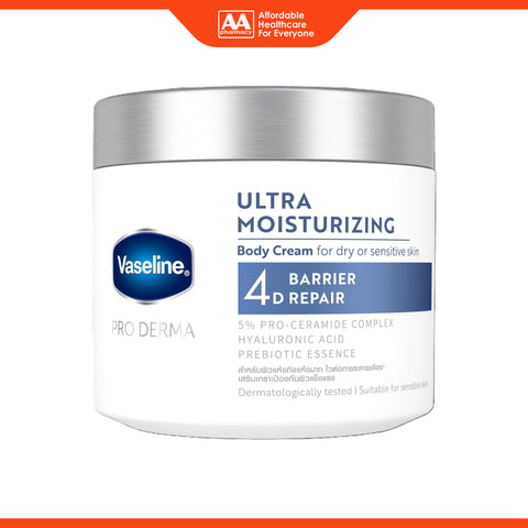 Vaseline Pro Derma Ultra Moisturizing Body Cream 360g