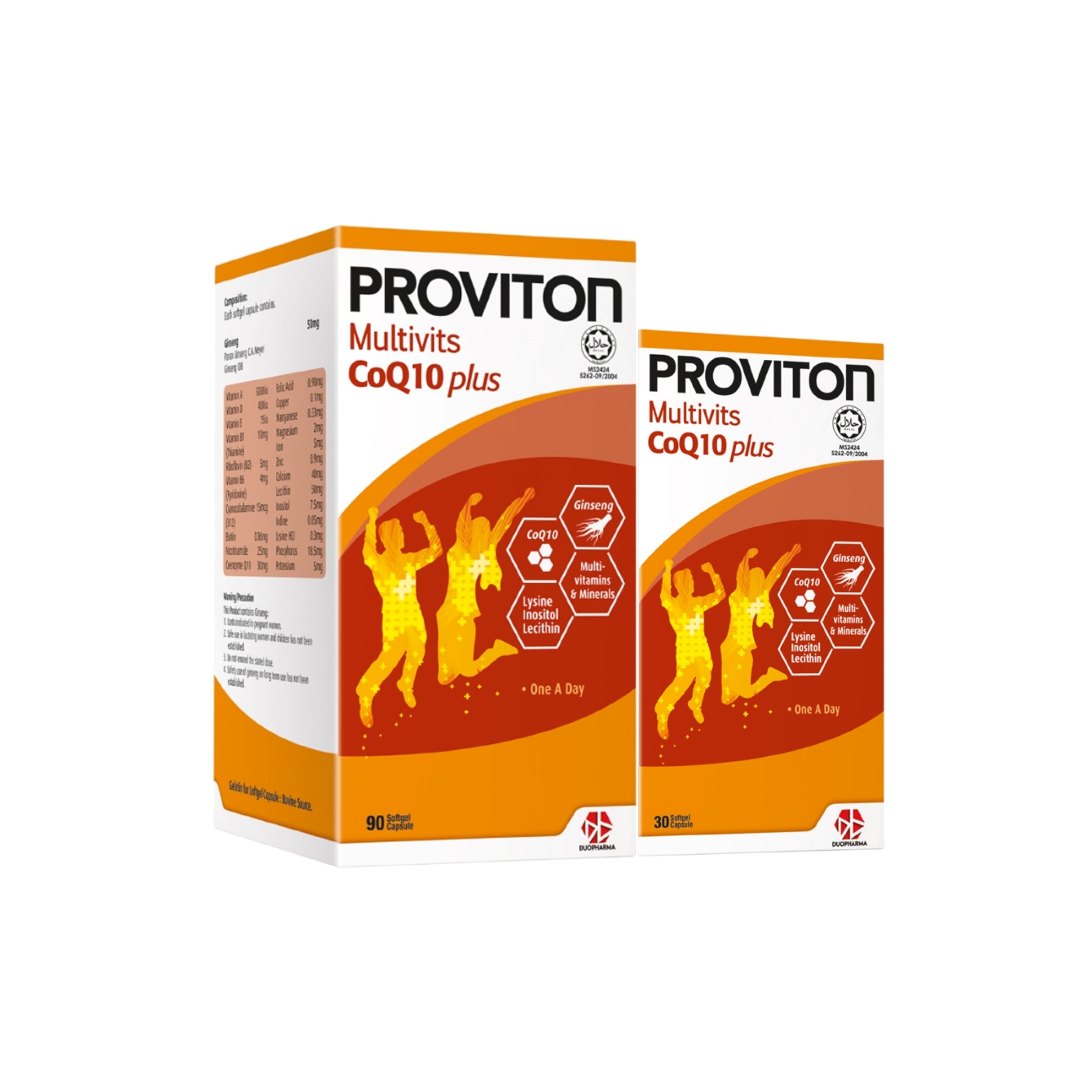 Proviton Multivits CoQ10 Plus Softgel Capsule 90's+30's