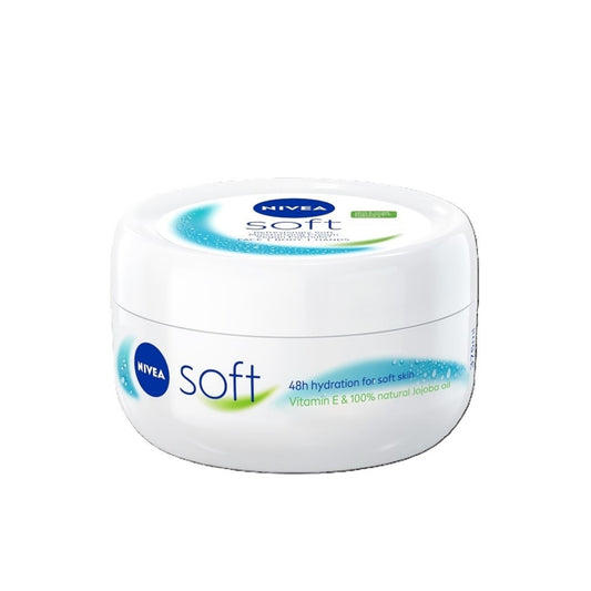 Nivea Soft Moisturizing Cream (For Face, Body and Hands) 375mL