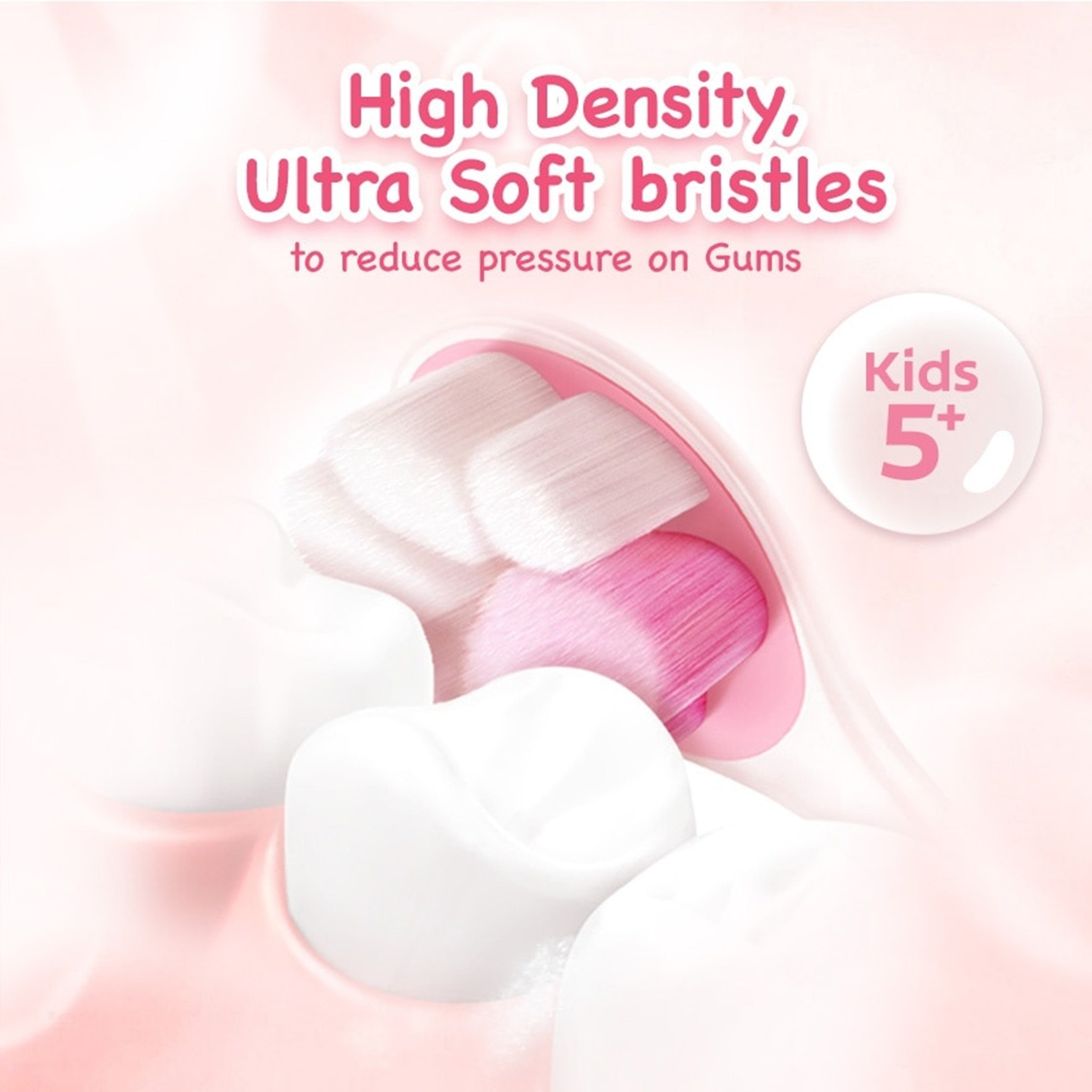 Colgate Gentle Kids Fluffy Paw Toothbrush (For 5+ Years Old) 1's