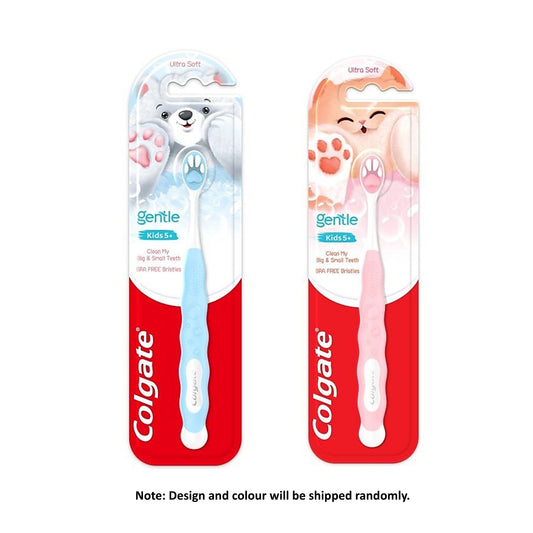 Colgate Gentle Kids Fluffy Paw Toothbrush (For 5+ Years Old) 1's