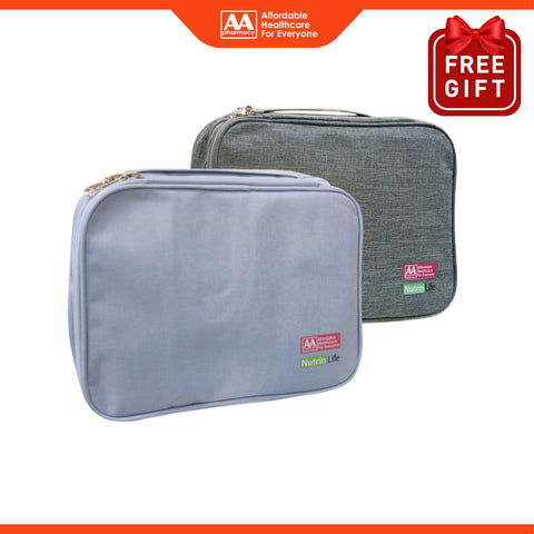 [NOT FOR SALE] AA FG: NutrinLife x AA Multi-Purpose Bag (Blue/Grey) 1's