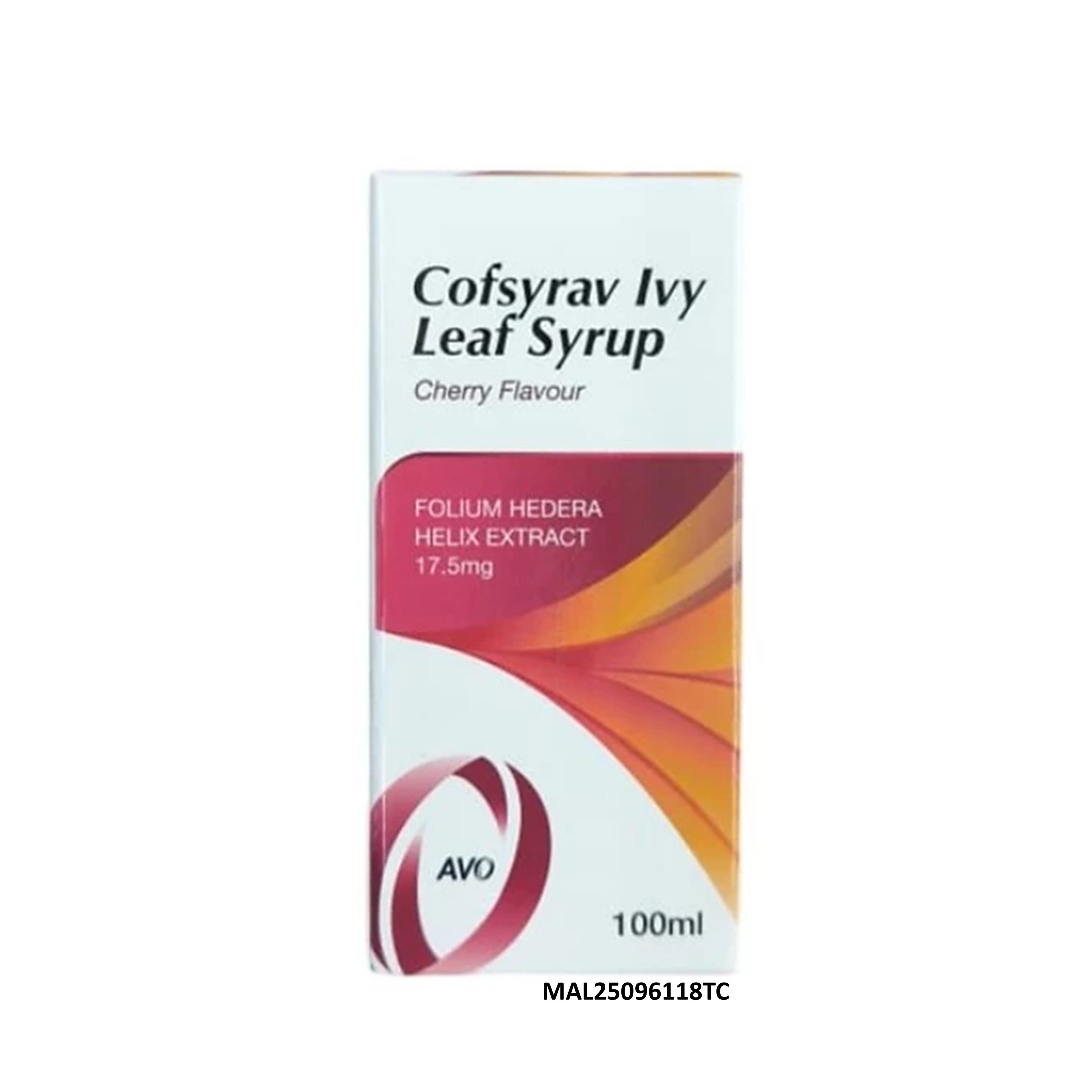 Avo Cofsyrav Ivy Leaf Syrup 100mL (Cherry Flavour)