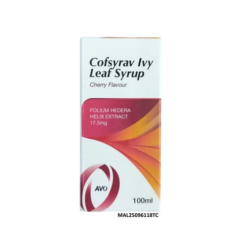 Avo Cofsyrav Ivy Leaf Syrup 100mL (Cherry Flavour)