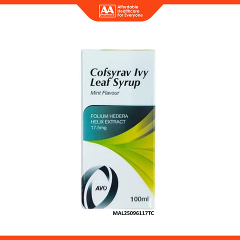 Avo Cofsyrav Ivy Leaf Syrup 100mL (Mint Flavour)