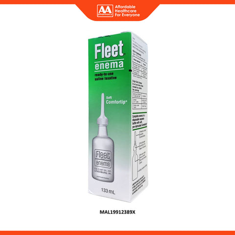 Fleet Enema for Adult 133mL (Ready-To-Use Saline Laxative)