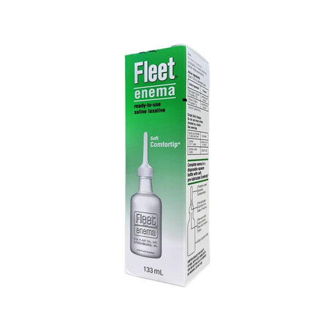 Fleet Enema for Adult 133mL (Ready-To-Use Saline Laxative)