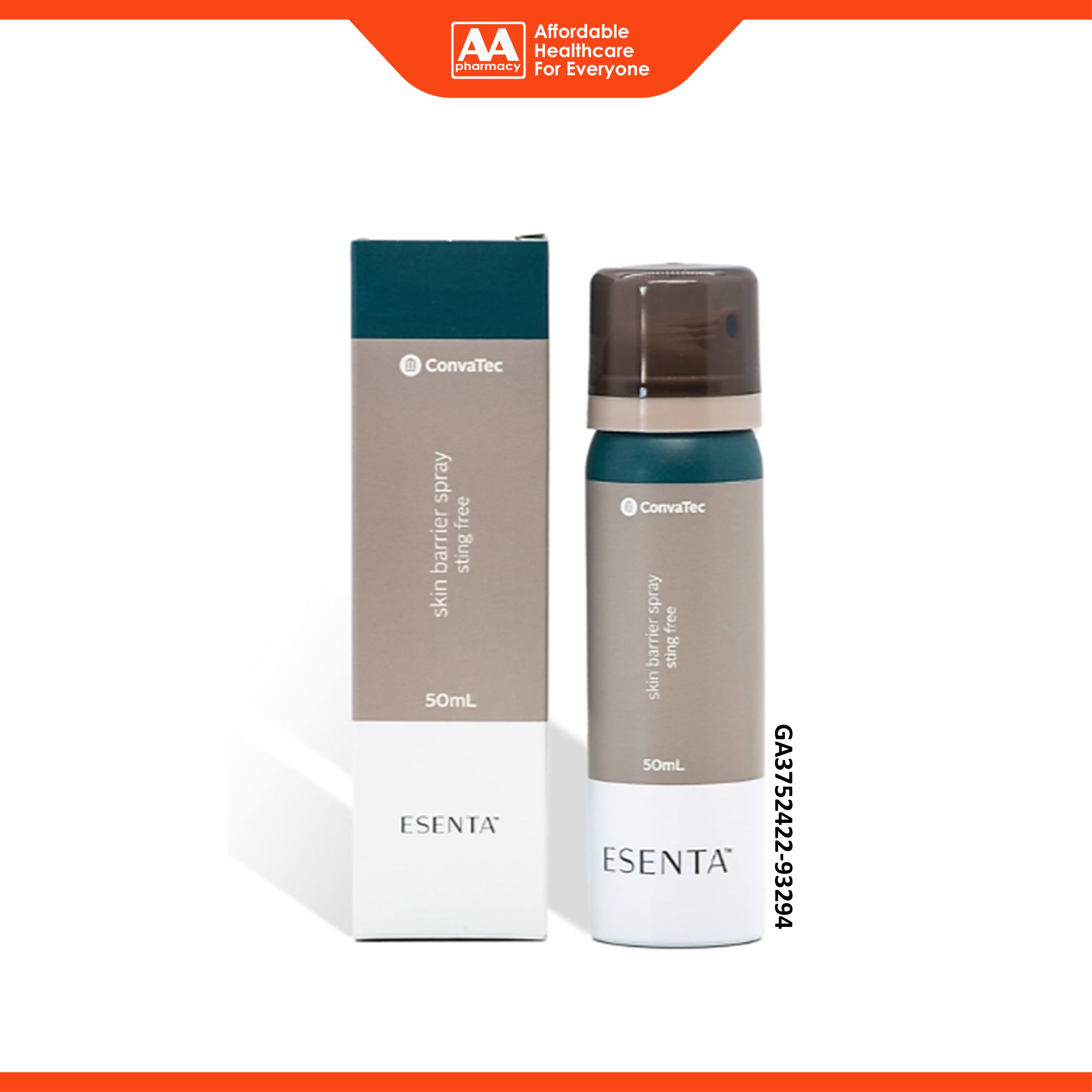 ConvaTec Esenta Sting Free Skin Barrier Spray 50mL
