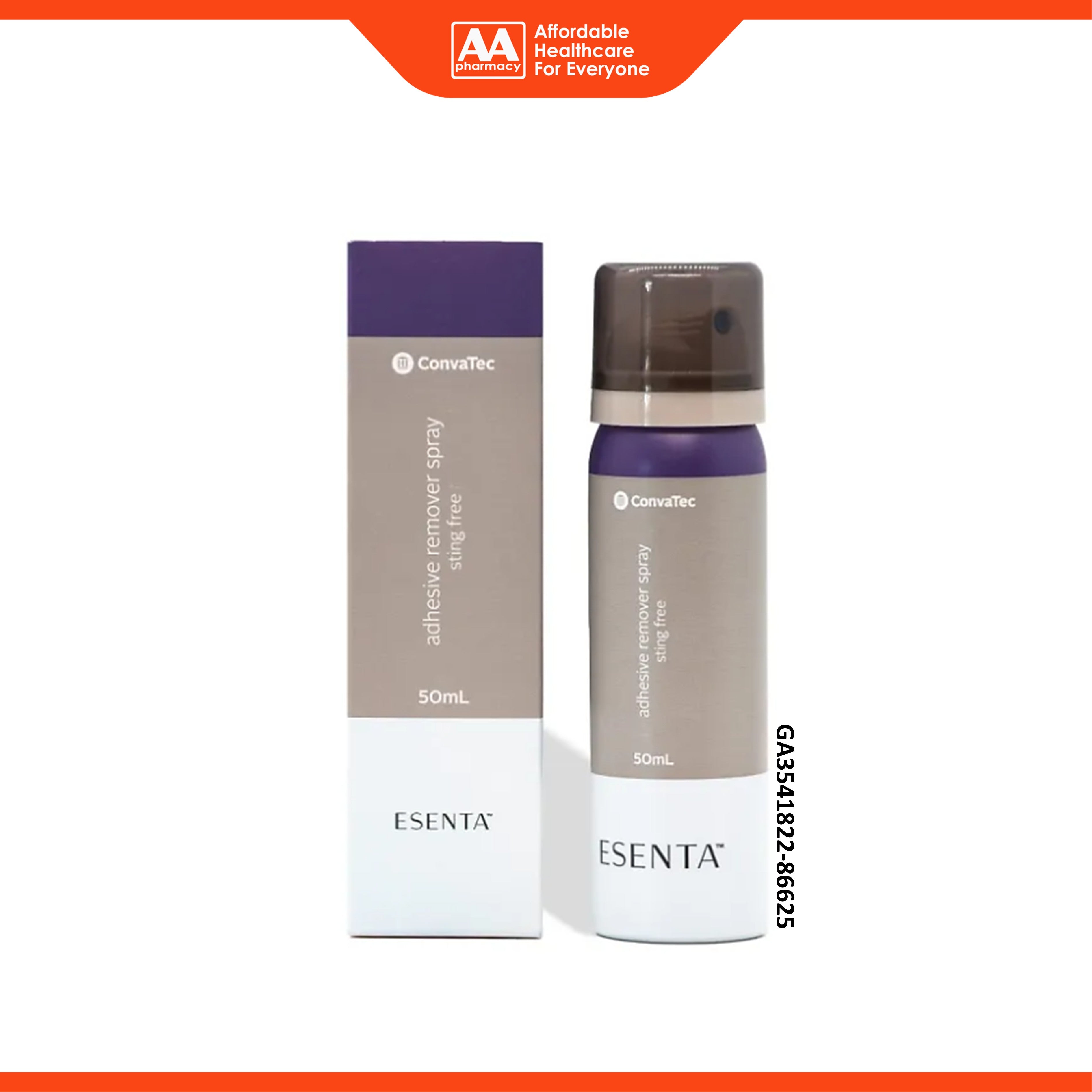 ConvaTec Esenta Sting Free Adhesive Remover Spray 50mL