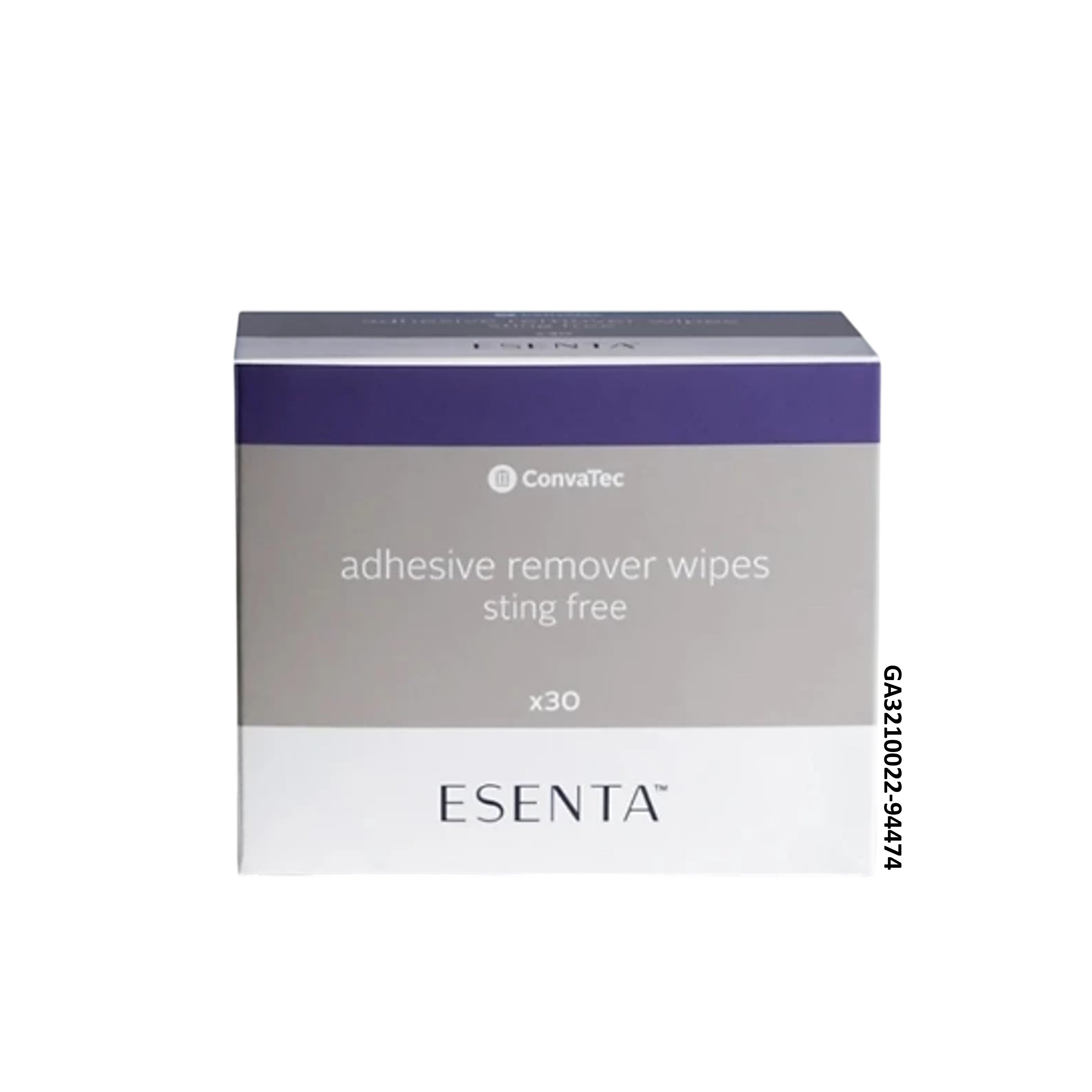 ConvaTec Esenta String Free Adhesive Remover Wipes 30's