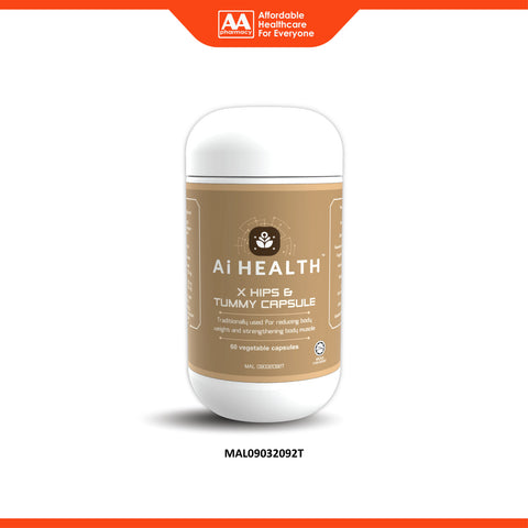 Ai Health X Hips and Tummy Vegecapsule 60's