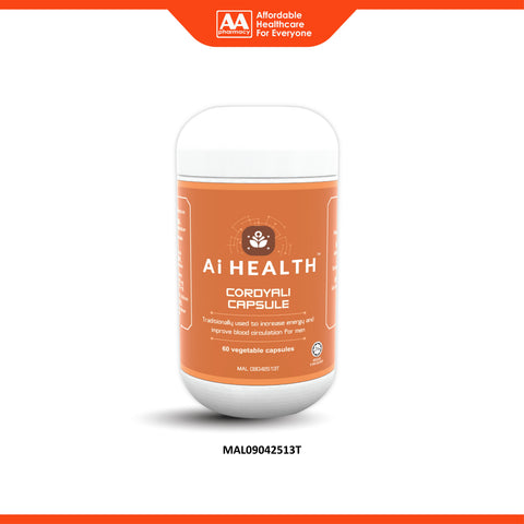 Ai Health Cordyali Vegecapsule 60's