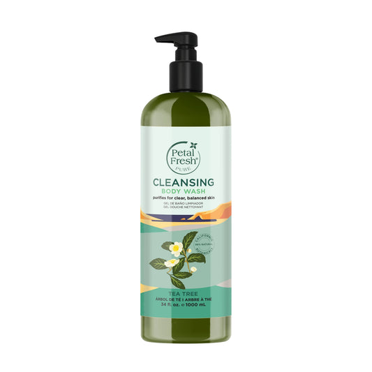 Petal Fresh Pure Cleansing Body Wash 1L (Tea Tree)