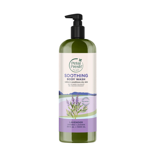 Petal Fresh Pure Soothing Body Wash 1L (Lavender)