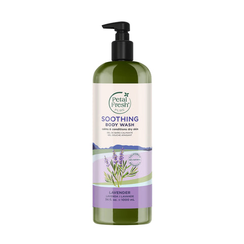 Petal Fresh Pure Soothing Body Wash 1L (Lavender)