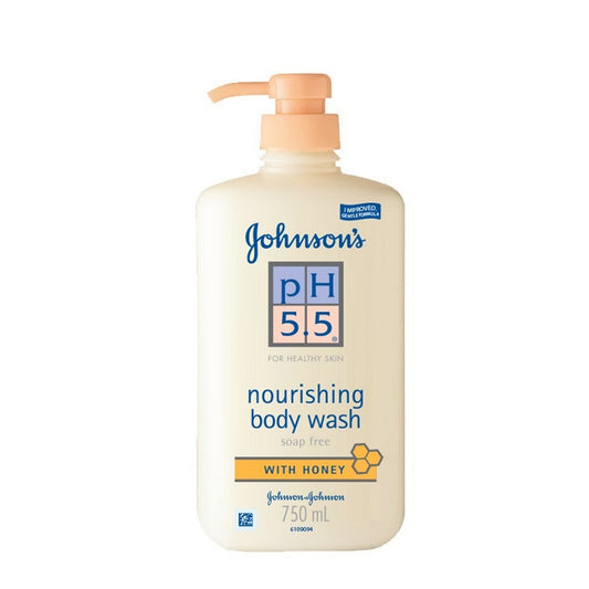 Johnson's pH5.5 Nourishing Body Wash with Honey 750mL