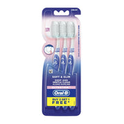 Oral-B Toothbrush (Soft and Slim, Ultrathin, Extra Soft) 3's