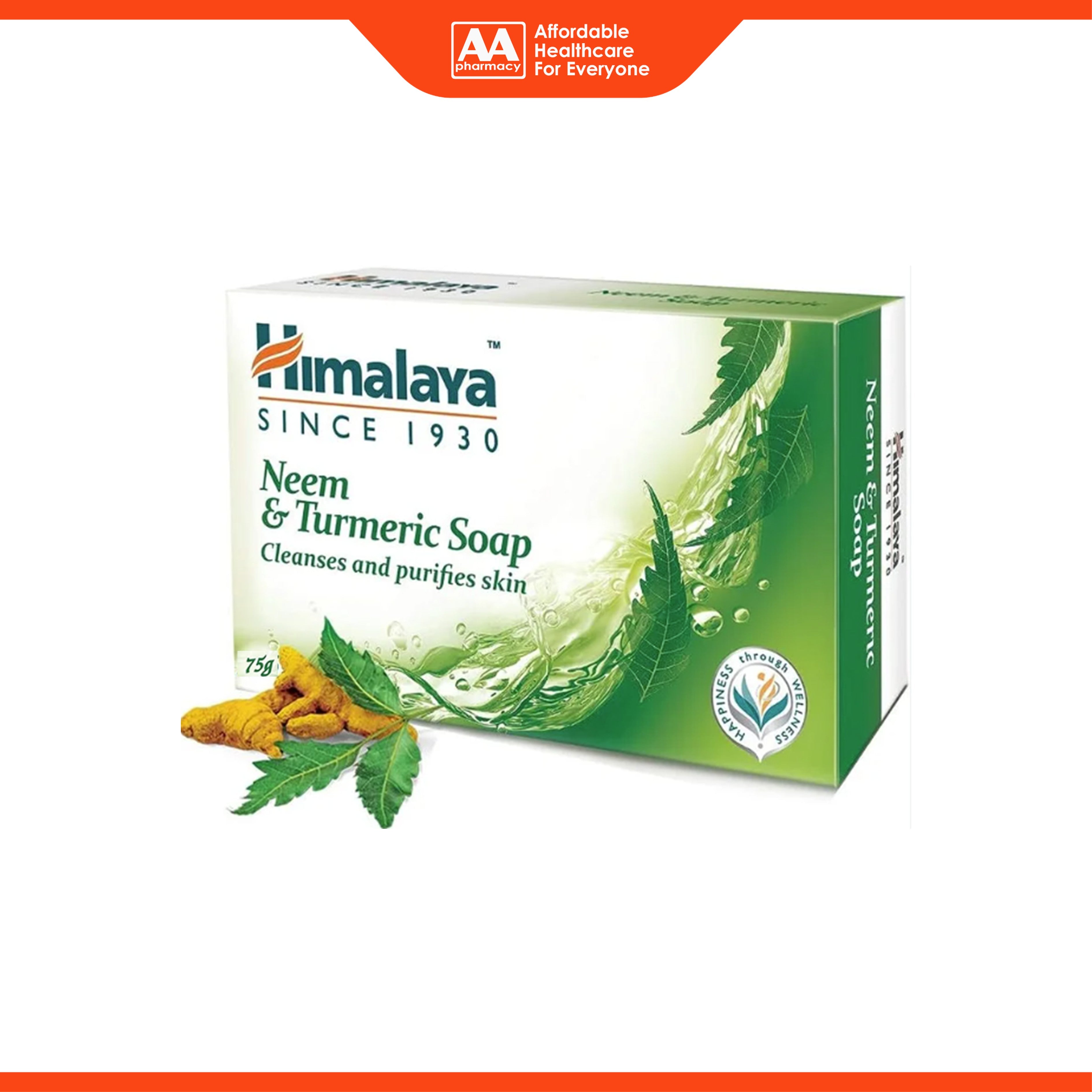 Himalaya Neem and Turmeric Soap (3 x 75g)
