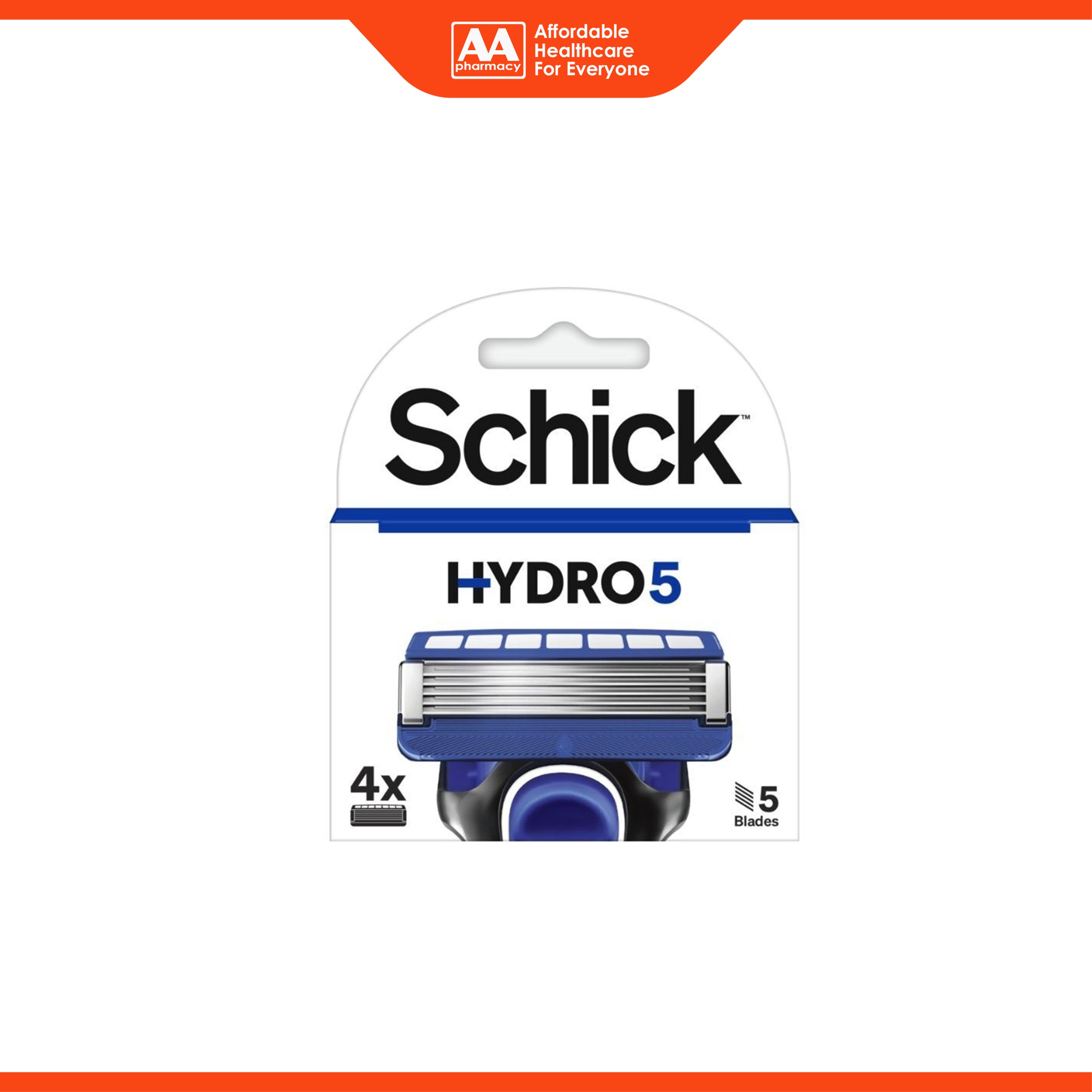 Schick Hydro 5 Refill Cartridge (4's)