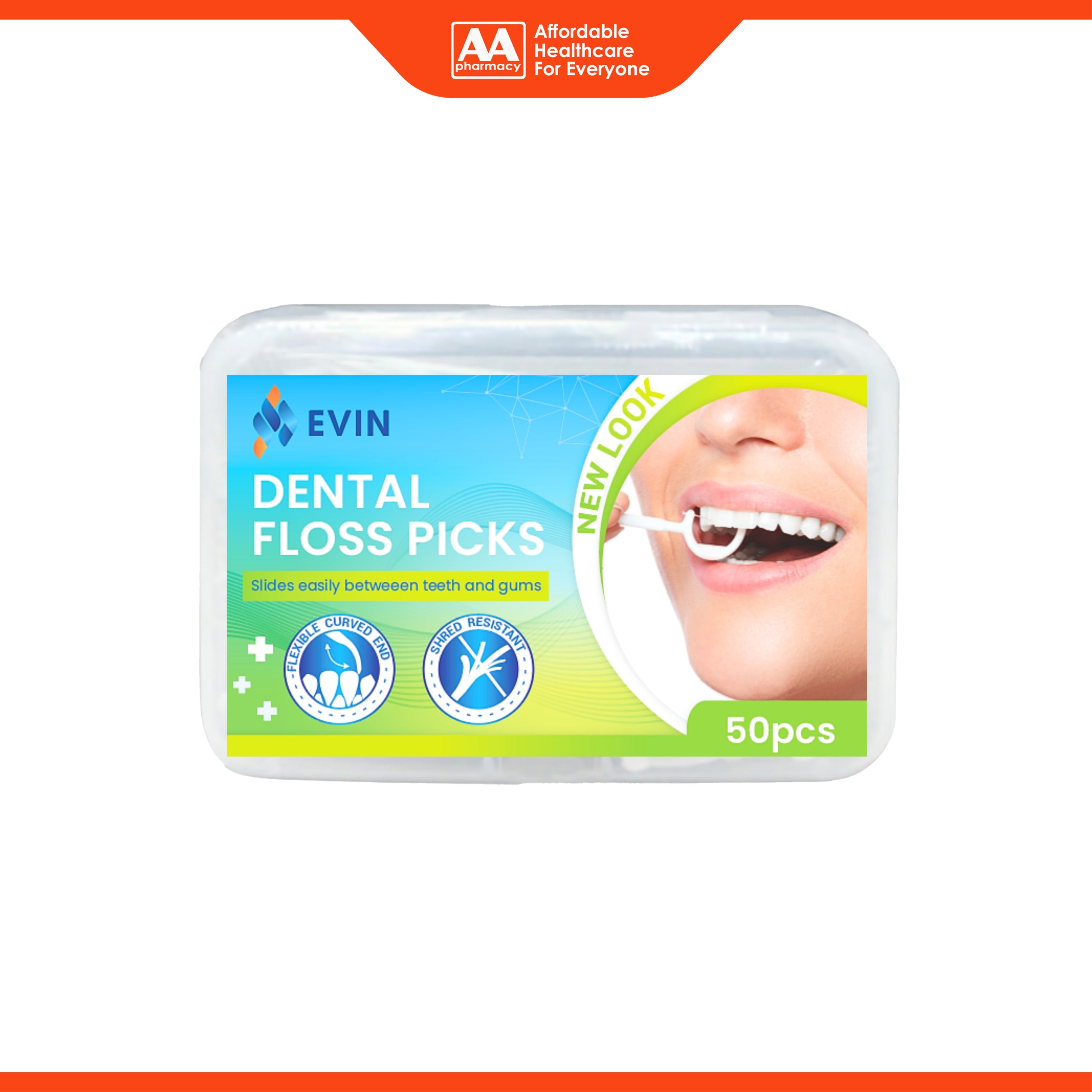 Evin Dental Floss Pick (50's)