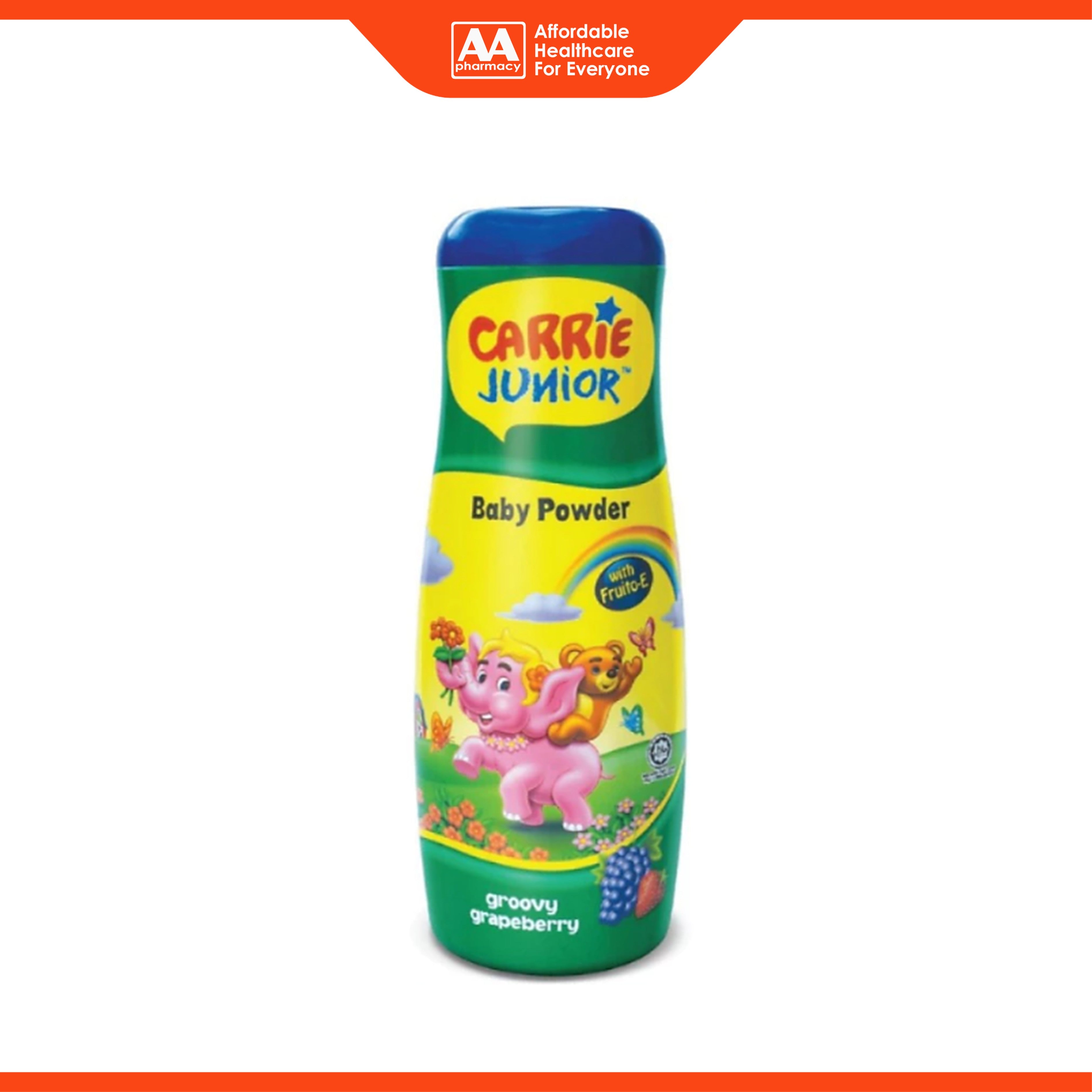 Carrie Junior Baby Powder Groovy Grapeberry (450g)