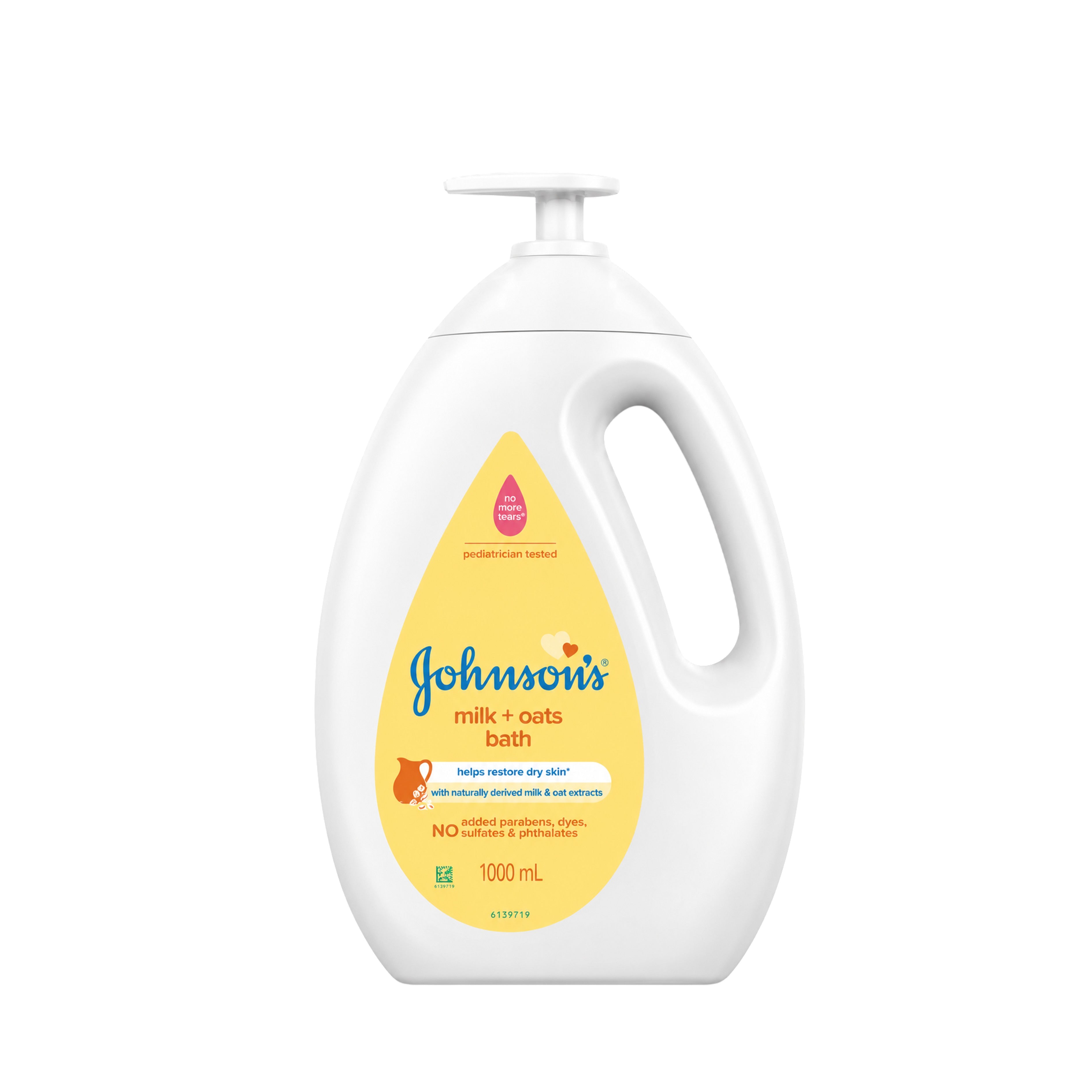 Johnson's Baby Milk + Oats Bath (1000ml)