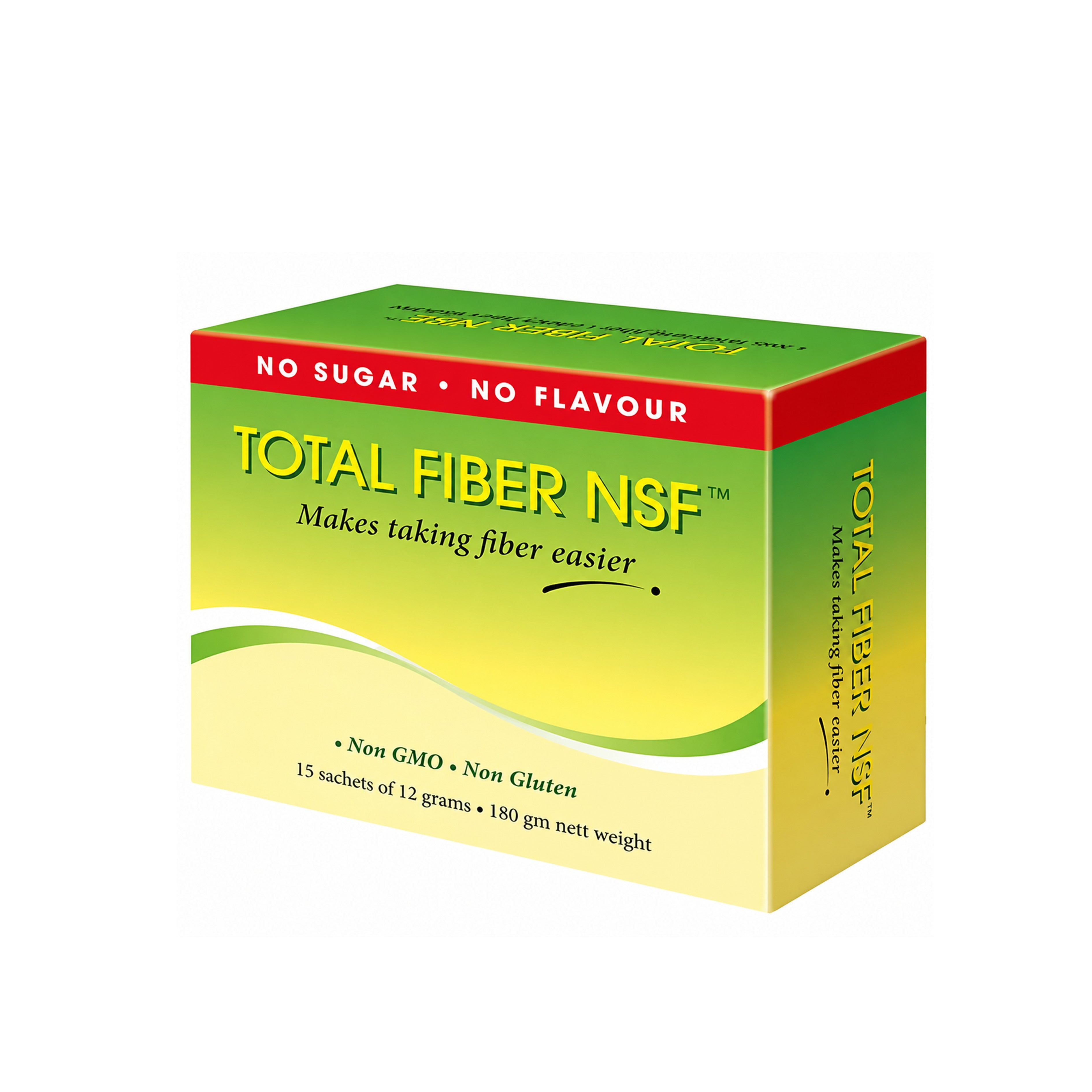 Total Fiber NSF Sachet - No Sugar and Flavour (12g x 15's)