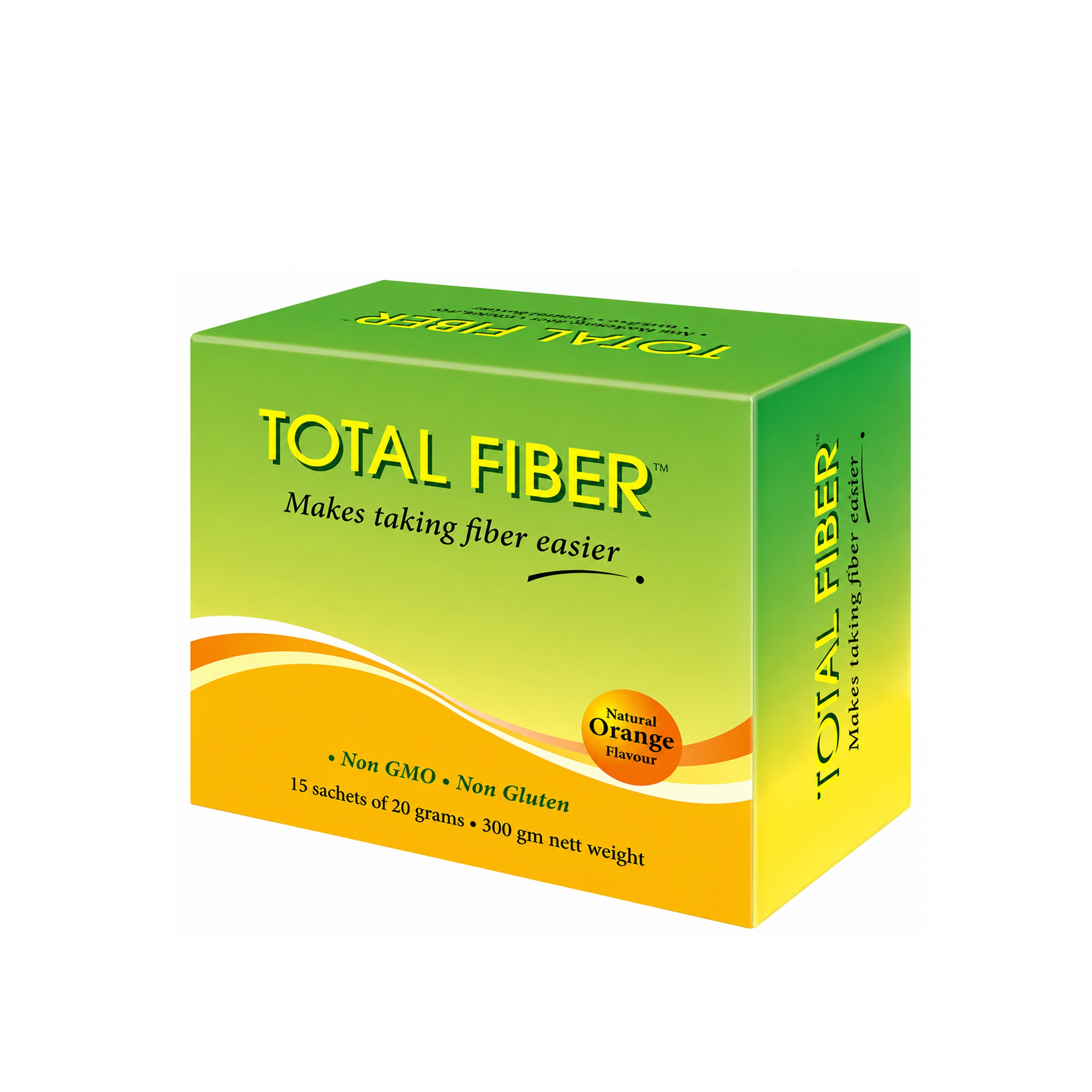 Total Fiber Sachet - Natural Orange Flavour (20g x 15's)