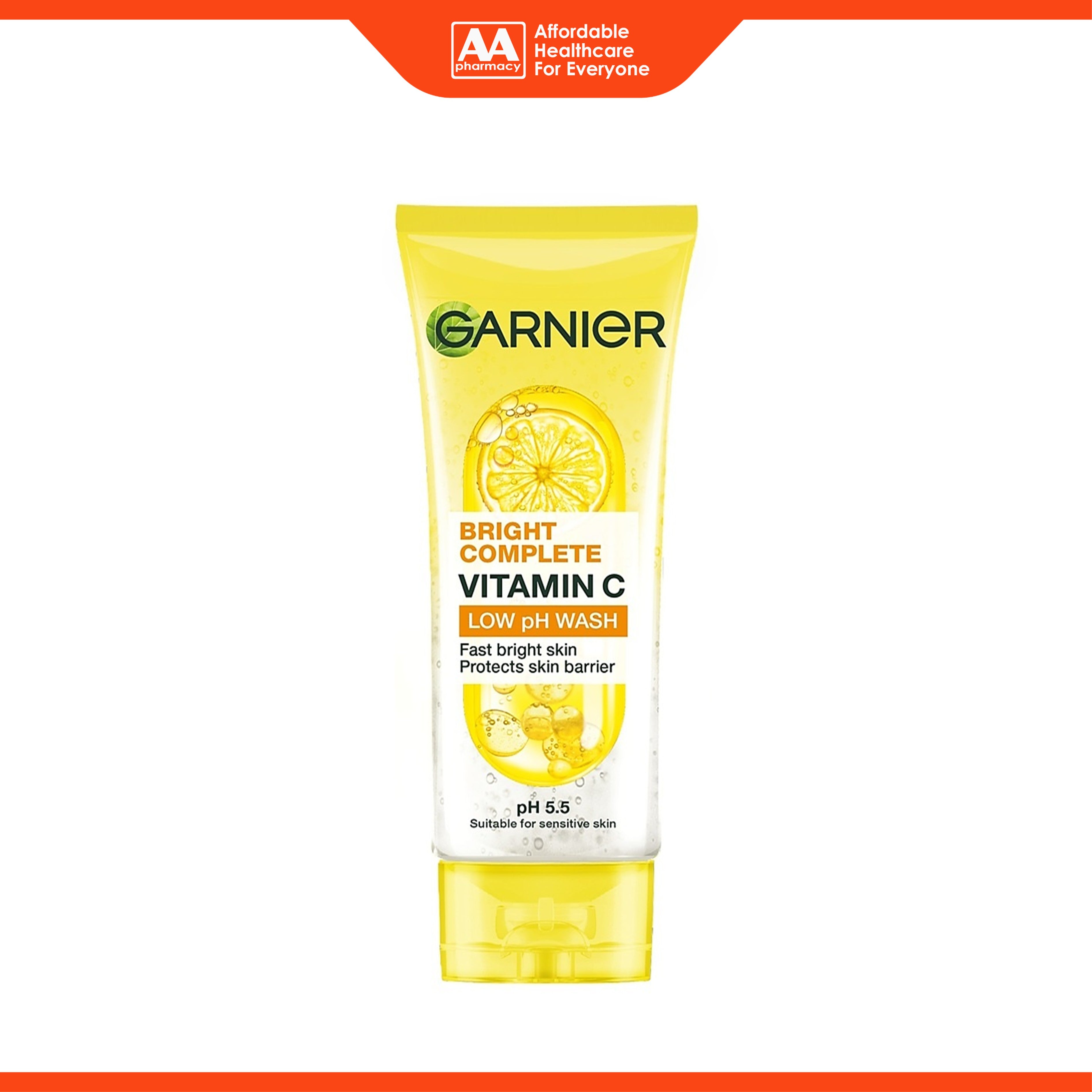Garnier Bright Complete Vitamin C Low pH Wash (100ml)
