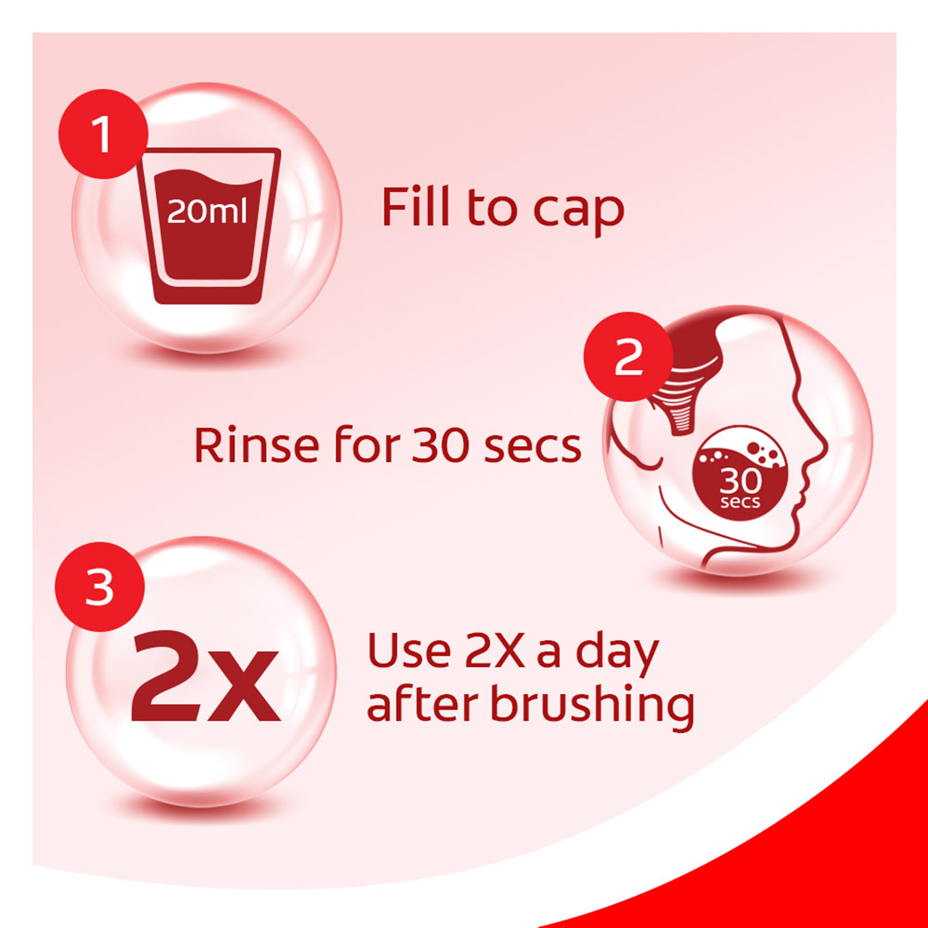 Colgate Optic White Whiten + Protect Mouthwash (500ml)
