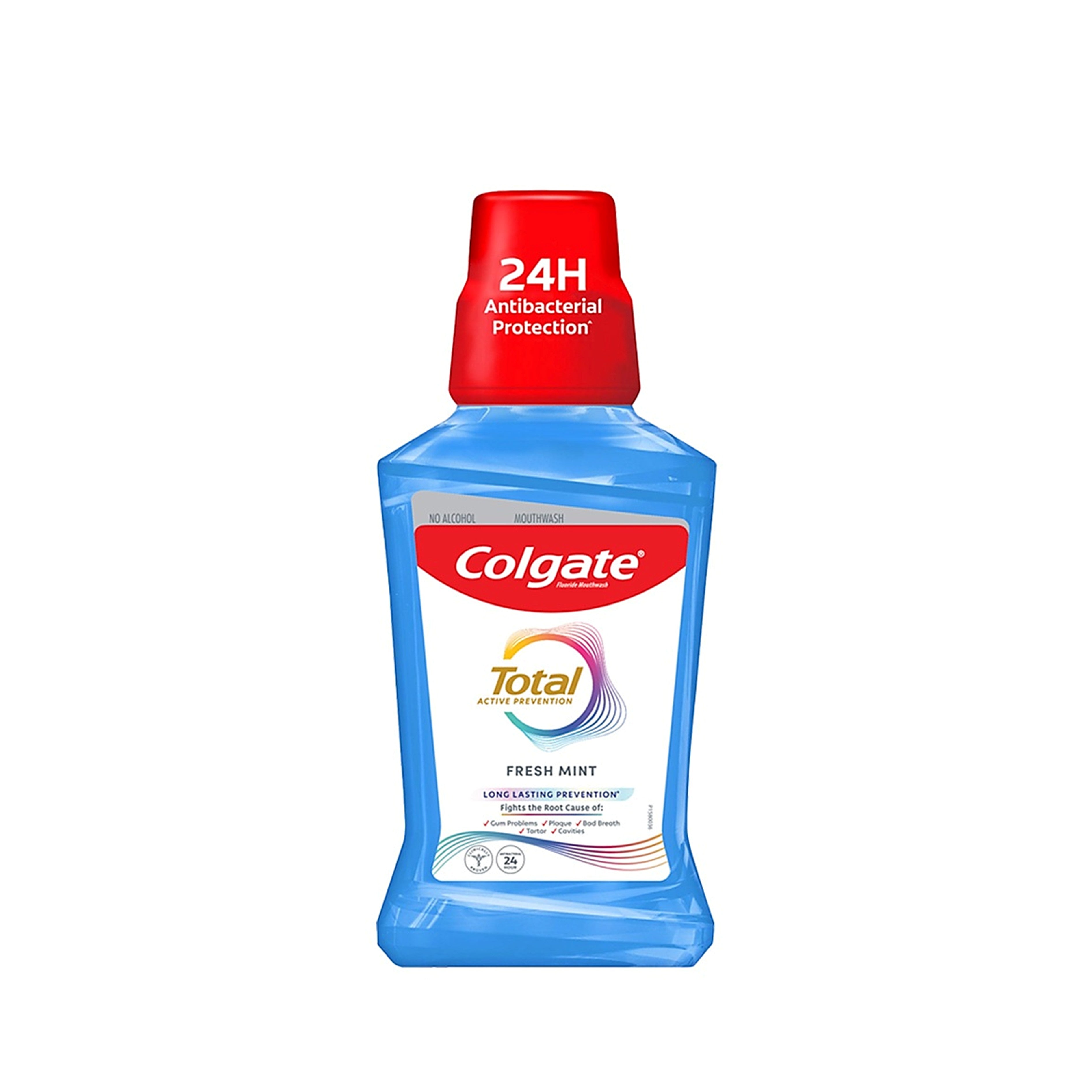 Colgate Total Active Prevention Fresh Mint Mouthwash (500ml)