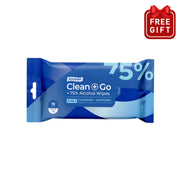[NOT FOR SALE] [EXP 26/08/2026] AA FG: Alcean Clean + Go 75% Alcohol Wipes (10's)