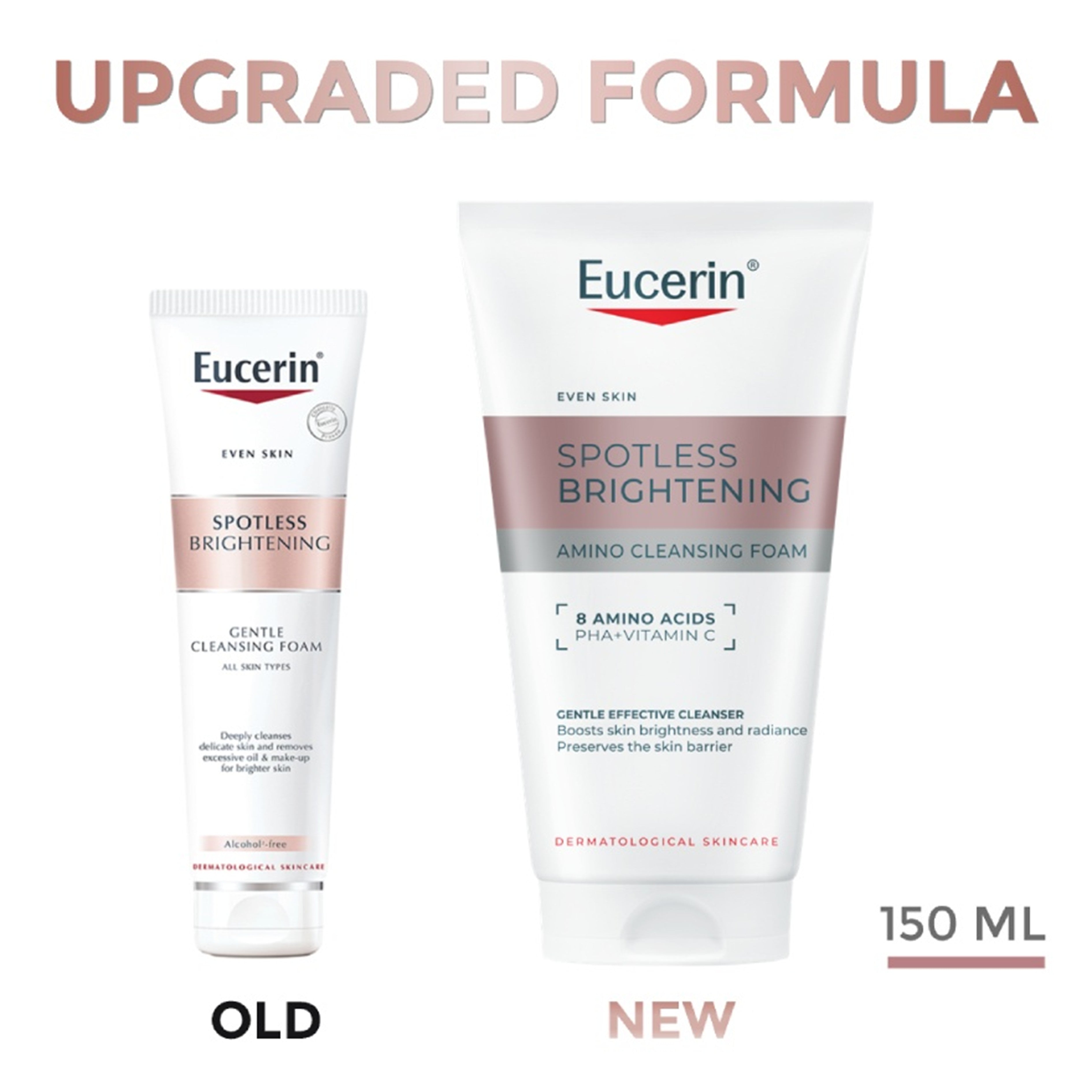 Eucerin Spotless Brightening Amino Cleansing Foam (2 x 150ml)