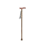 Movease Aluminium Height Adjustable Non-Foldable Walking Stick
