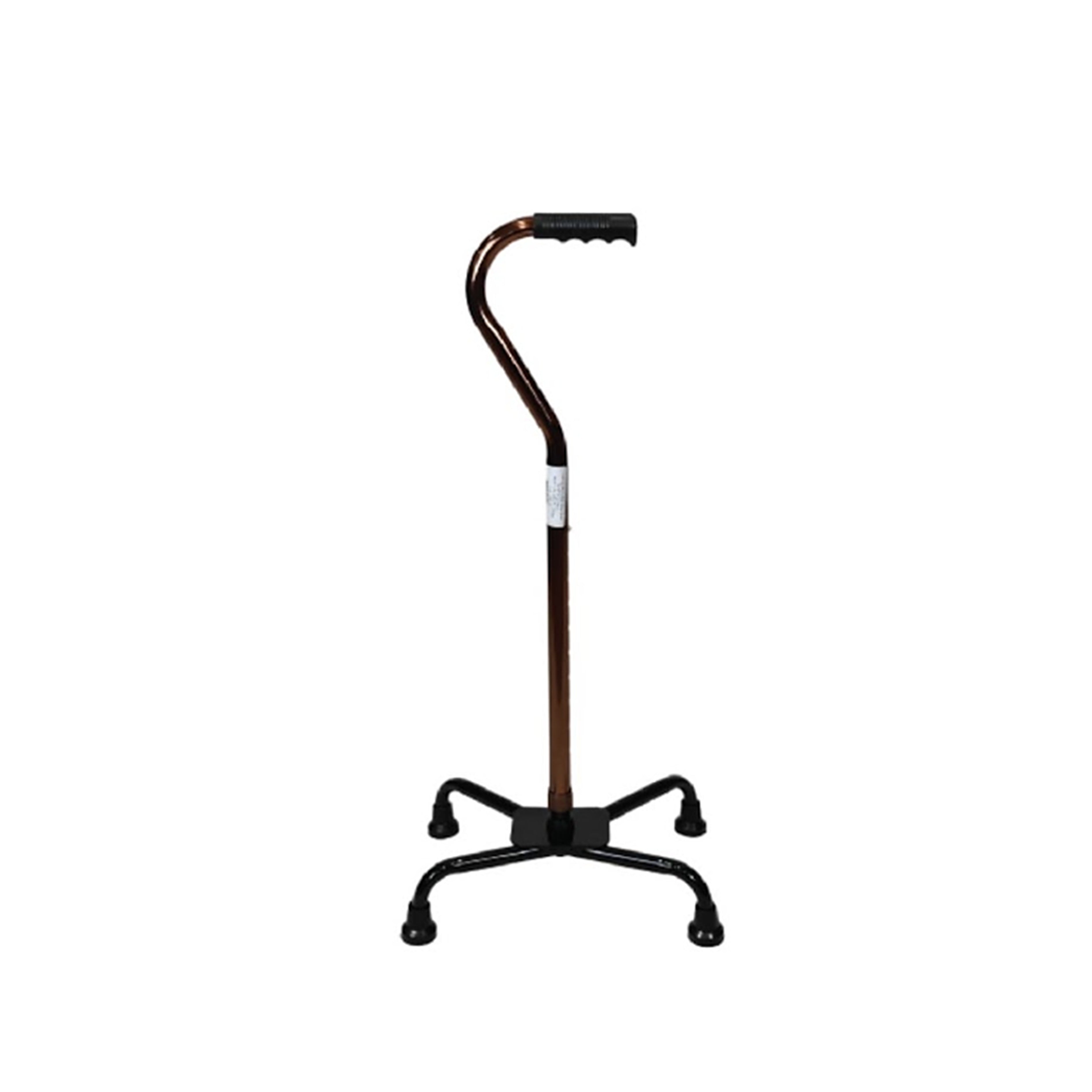 Movease Aluminium Height Adjustable Quad Cane Wide Base
