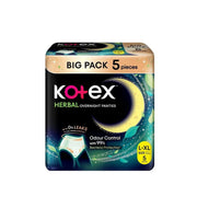 Kotex Herbal Overnight Panties - Size L-XL, Hip 41 Inches and Above (5's)