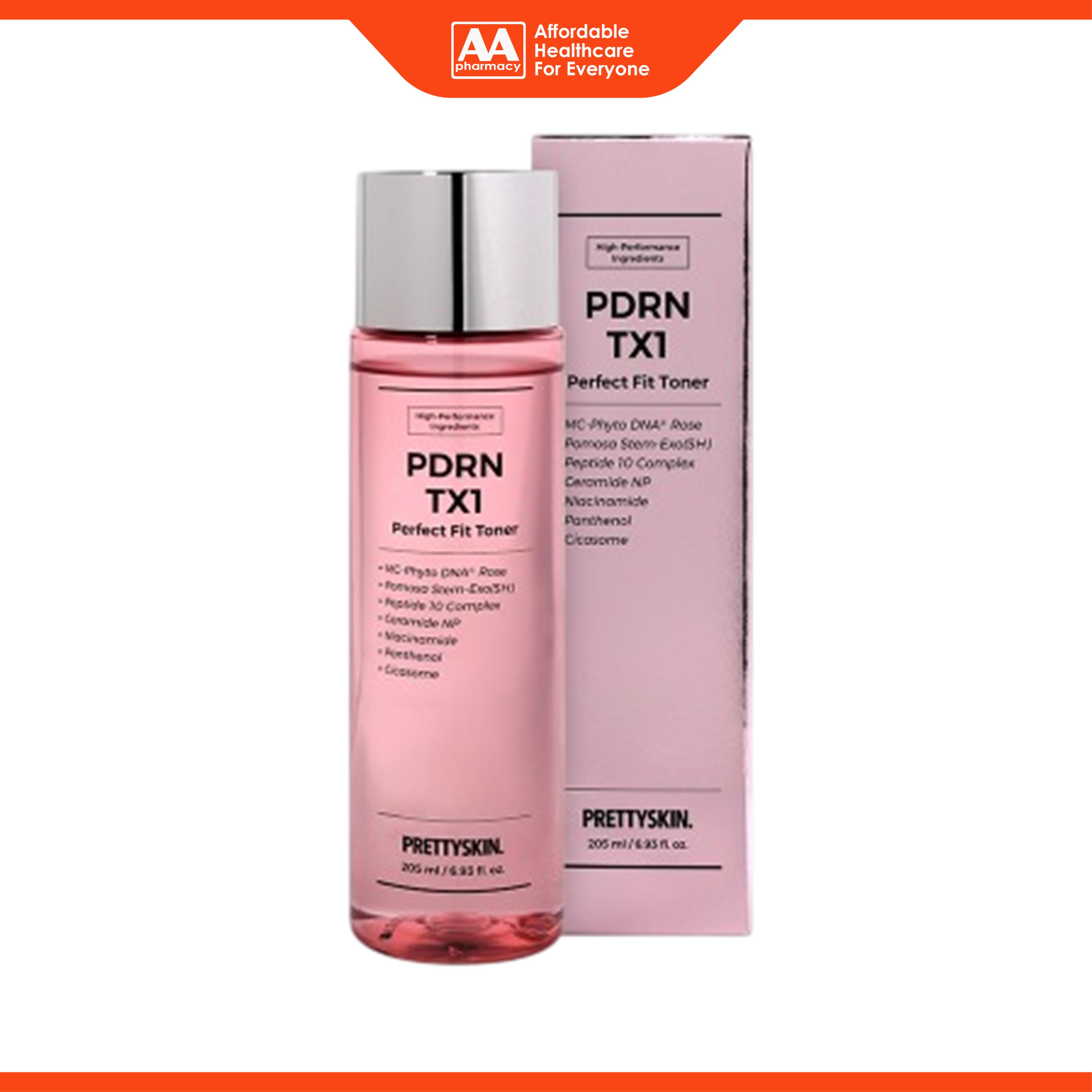 PrettySkin PDRN TX1 Perfect Fit Toner (205ml)