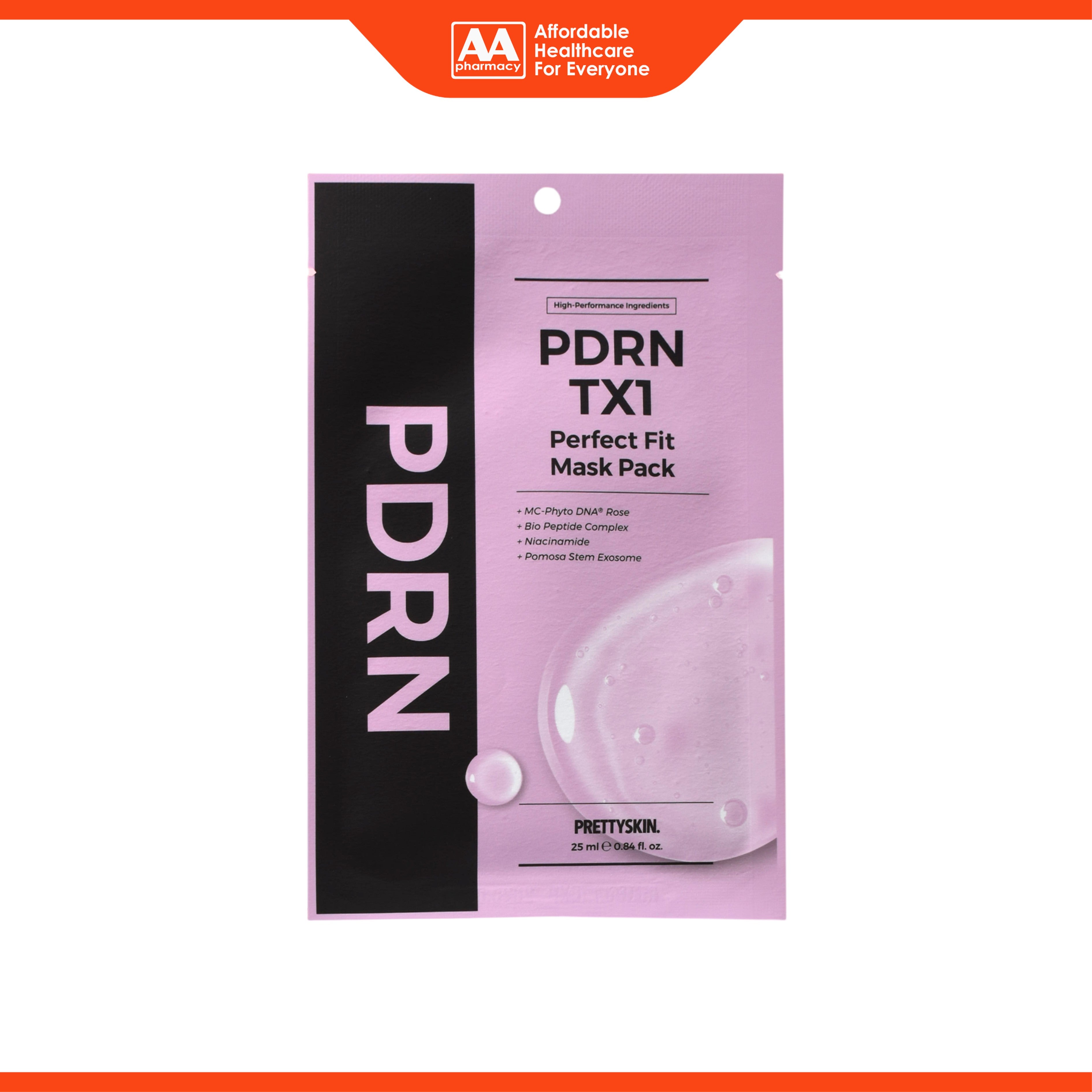 PrettySkin PDRN TX1 Perfect Fit Mask (1's)